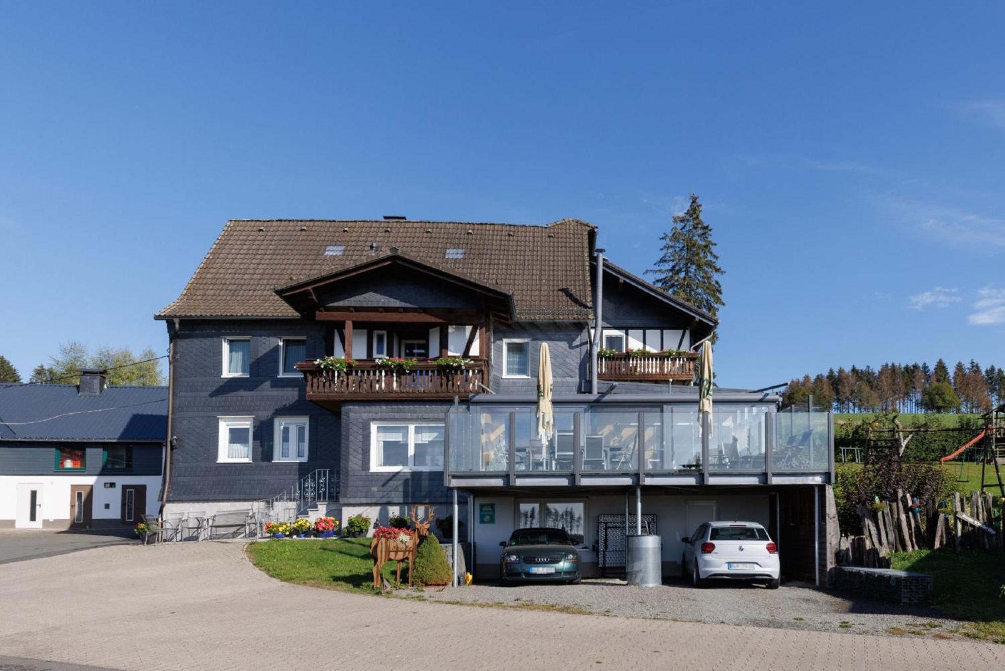 Bauernhof-Pension Schneider-Feige Bad Berleburg Exterior foto